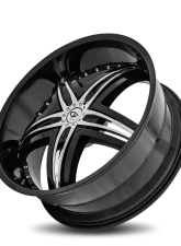 Diablo Blitz Wheel 24x10 6x127 35 78.1 Gloss Black                                     - G1-24161273578LB - Image 4